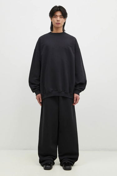 Mikina VETEMENTS Embroidered Logo Oversized Sweatshirt Čierna | UA66CW640B, 1