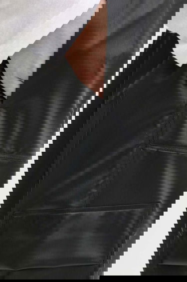 Cargo nohavice Rains Cargo Rain Pants Wide, High Waist Čierna | 18990.84, 6