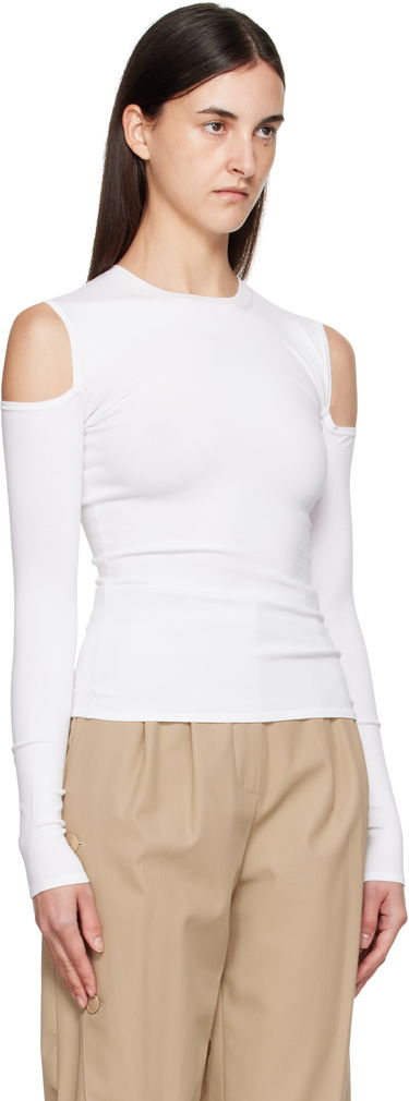 Tričko Max Mara Max Mara Vik Cold-Shoulder Top Čierna | 2511361092600, 4