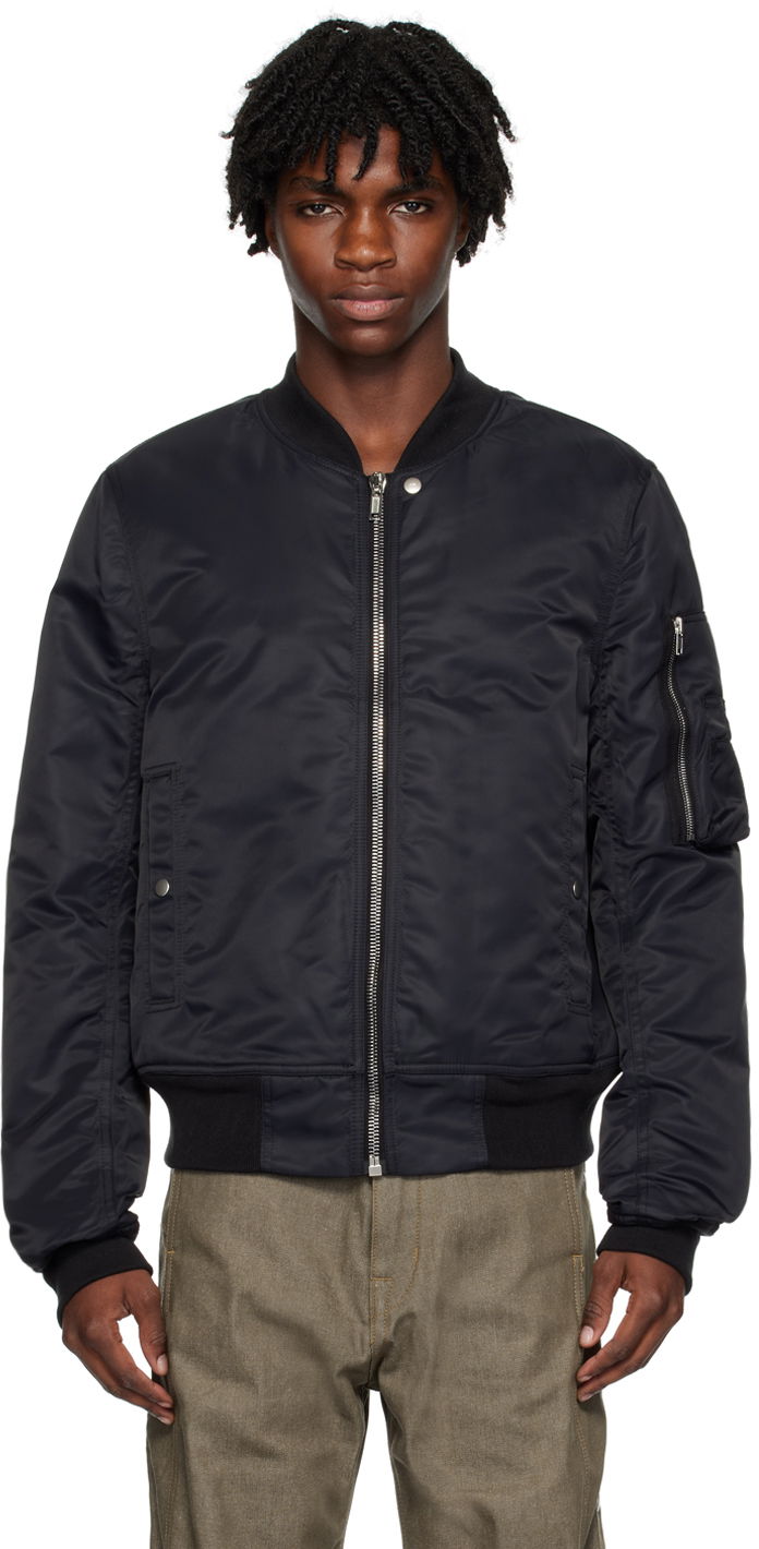 Bomber bunda Rick Owens DRKSHDW Flight Bomber Jacket Čierna | DU02C5771 BR, 0