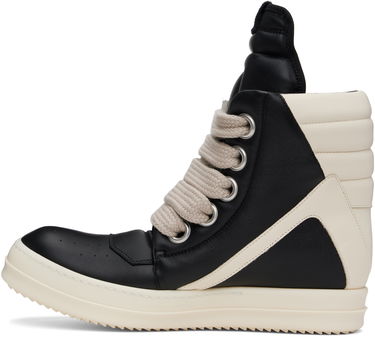 Tenisky a topánky Rick Owens Rick Owens Hollywood Jumbolace Geobasket Čierna | RU01E5898 LLPPW2, 2