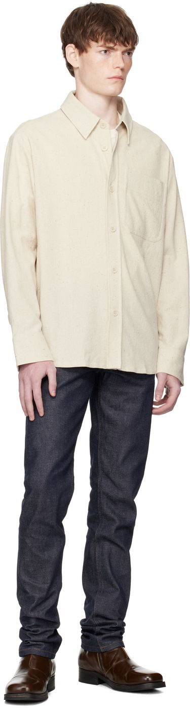 Košeľa A.P.C. A.P.C. Basile Overshirt Béžová | COGEV-H02709, 3
