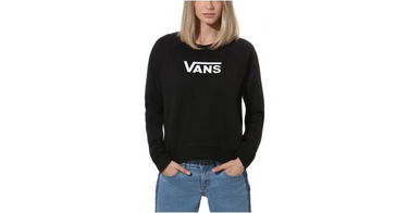 Mikina Vans Sweatshirt Flying Boxy Crew Čierna | vn0a47thblk1, 1