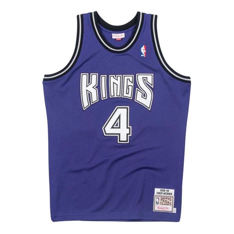 Dres Mitchell & Ness Mitchell & Ness Sacramento Kings Chris Webber Authentic Jersey Fialová | BA64UZ-SKI-L-CAW