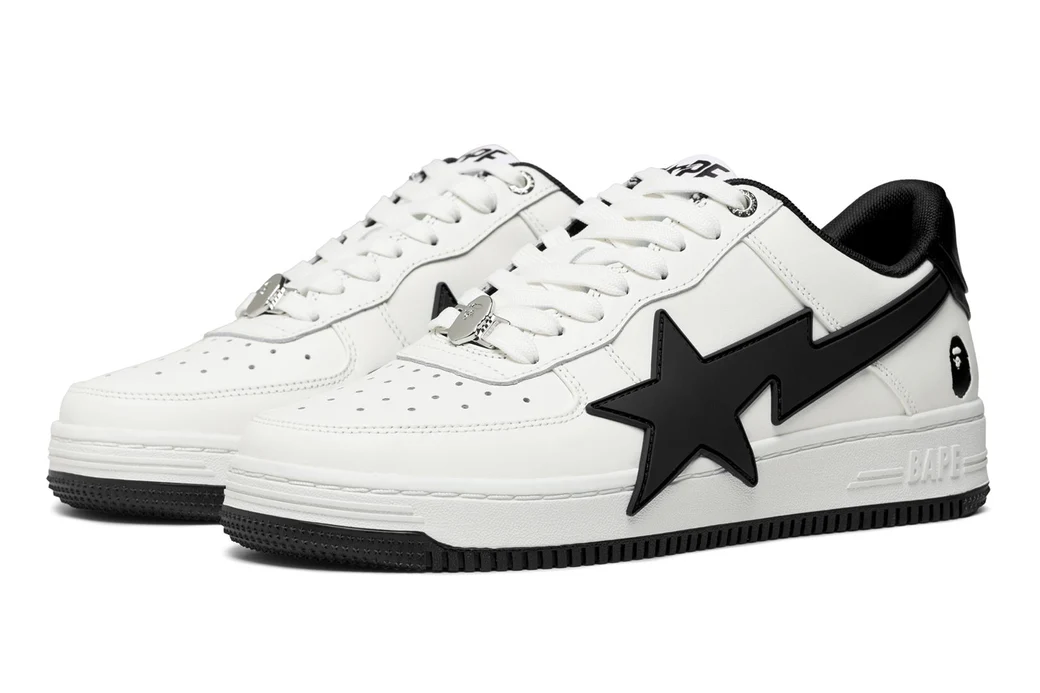 Tenisky a topánky BAPE Bape Sta OS #2 White/Black Biela | 1K20-191-314-BLK, 1