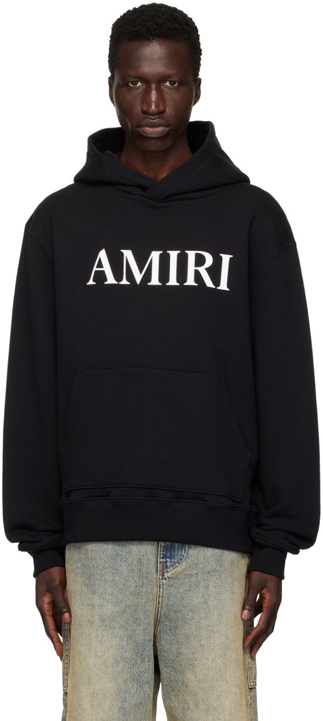 Mikina AMIRI Black Core Logo Hoodie Čierna | AMJYHD1049