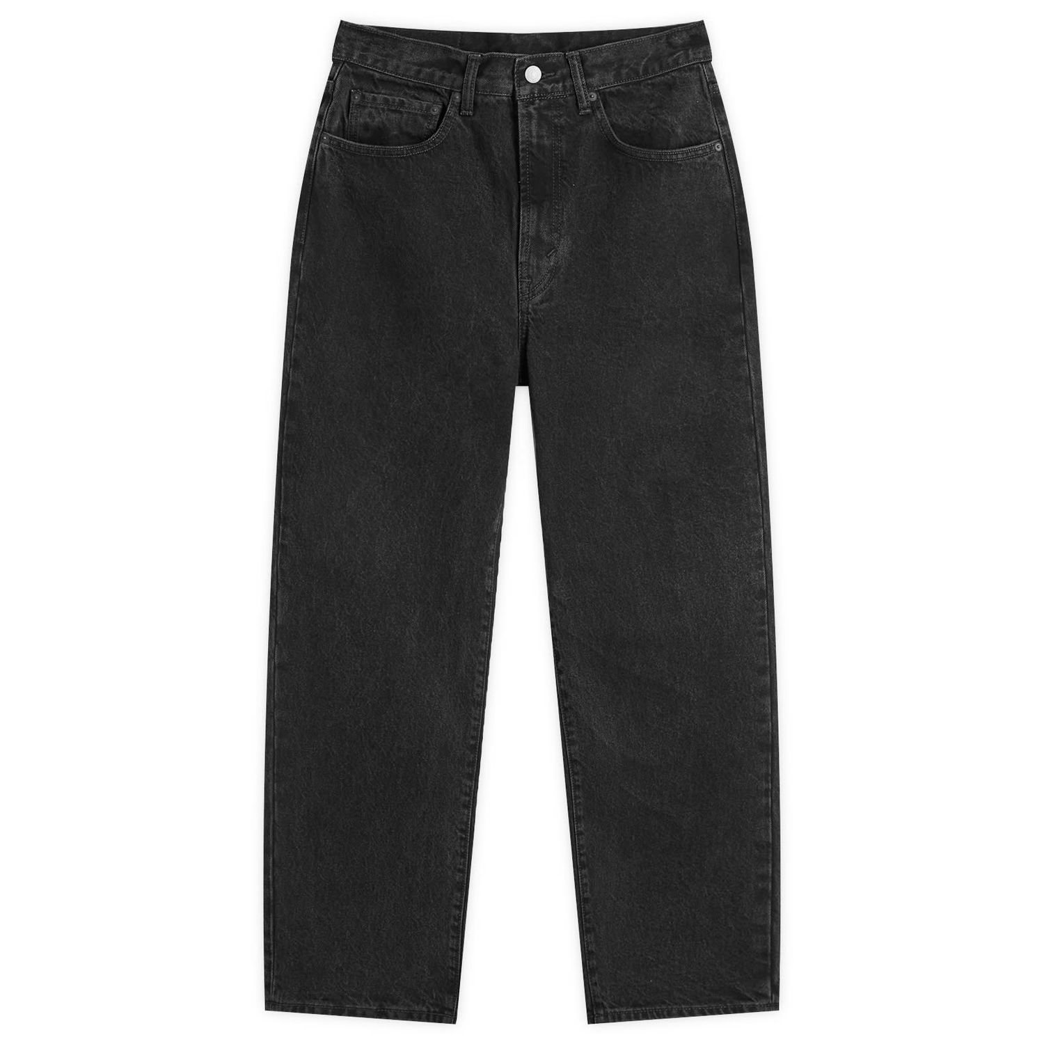 Džínsy thisisneverthat thisisneverthat Regular Jeans, Size Small Čierna | TNCO0DPA5P01-BLK, 0