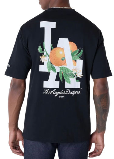 Tričko New Era New Era MLB Los Angeles Dodgers Fruit Graphic T-Shirt Čierna | 60596322-60596322, 1