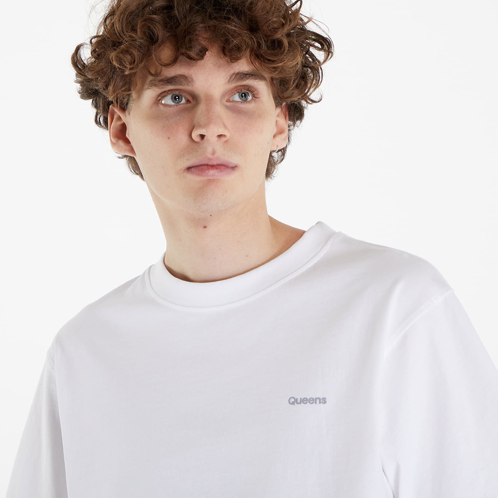 Essential T-Shirt With Contrast Print White