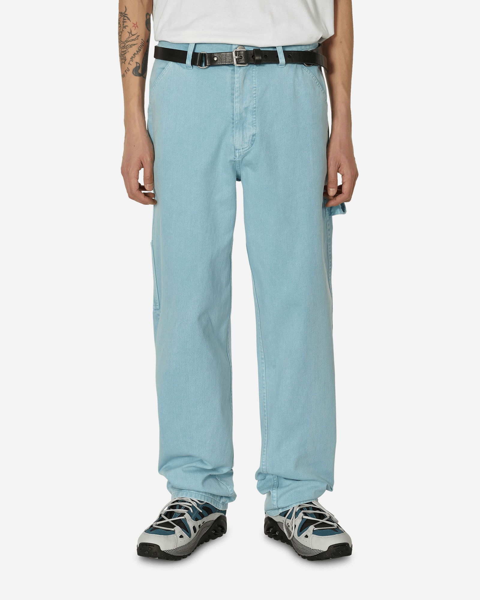 Cotton Painter Pants Blue