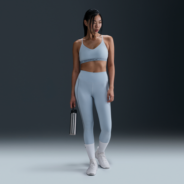 Podprsenka Nike Nike Indy Lightly Lined Adjustable Sports Bra Modrá | HV6953-440, 4
