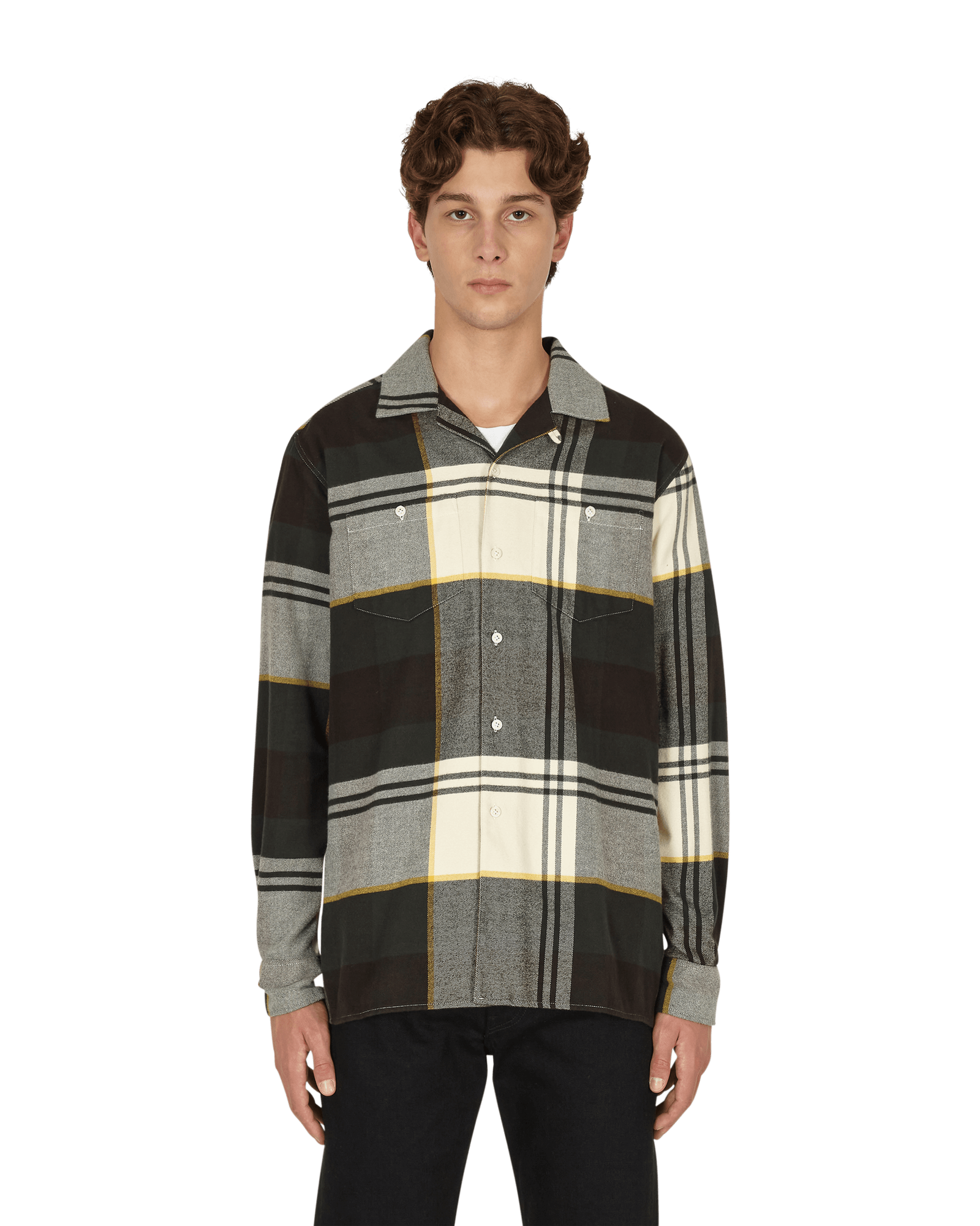 Plaid Lightweight Flannel Shirt