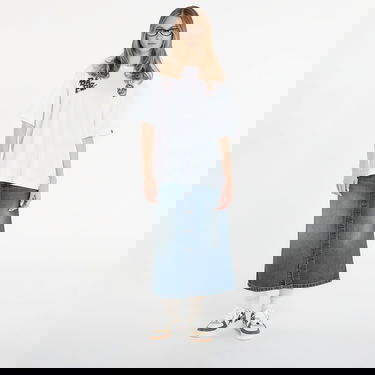 Tričko BAPE BAPE® x FOOTSHOP - Scribble Logo Tee UNISEX White Biela | 001TEL721323MWHT, 9