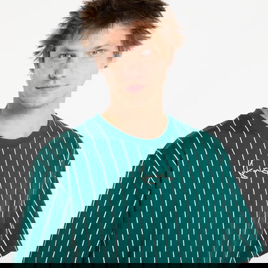 Tričko Karl Kani Pinstripe T-shirt Small Signature Essential XXL Zelené | PD00008879, 1