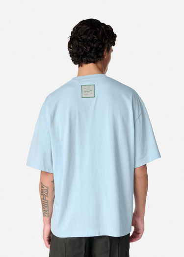 Crop Top AXEL ARIGATO Blue T-Shirt Modrá | A3003003, 4
