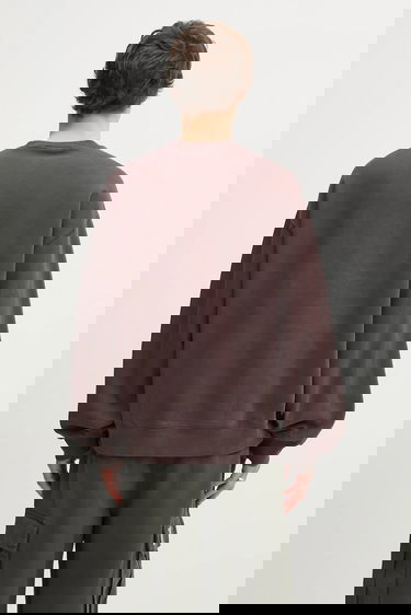 Mikina Carhartt WIP Vista Sweat Plain Cotton Sweatshirt Hnedá | I029522.33HGD, 2