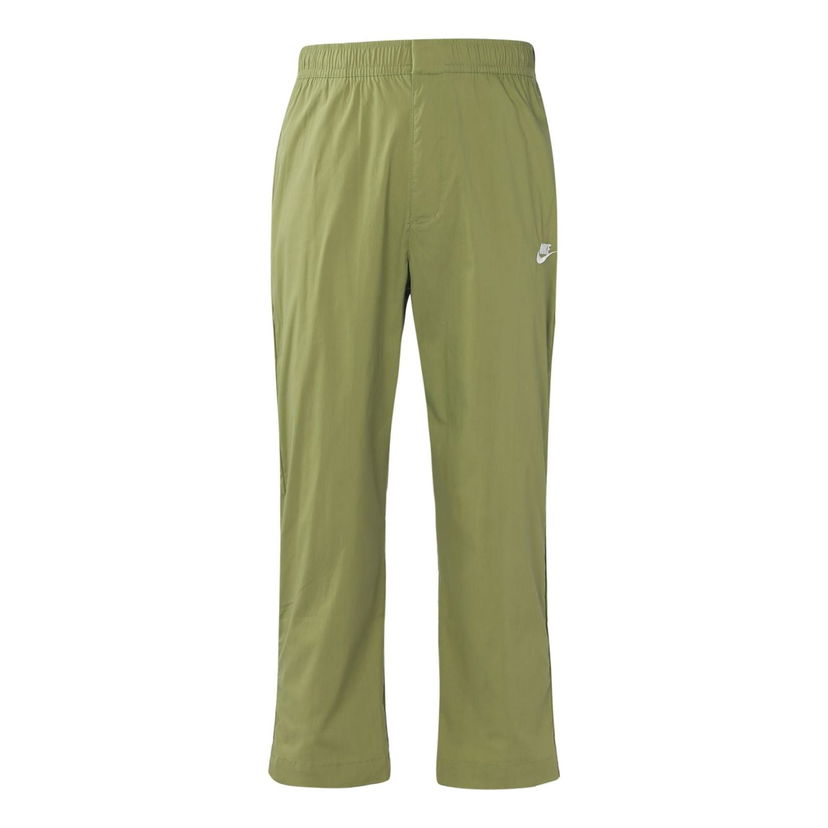 Nohavice Nike Straight Logo Embroidered Sports Pants Zelené | DM6824-334