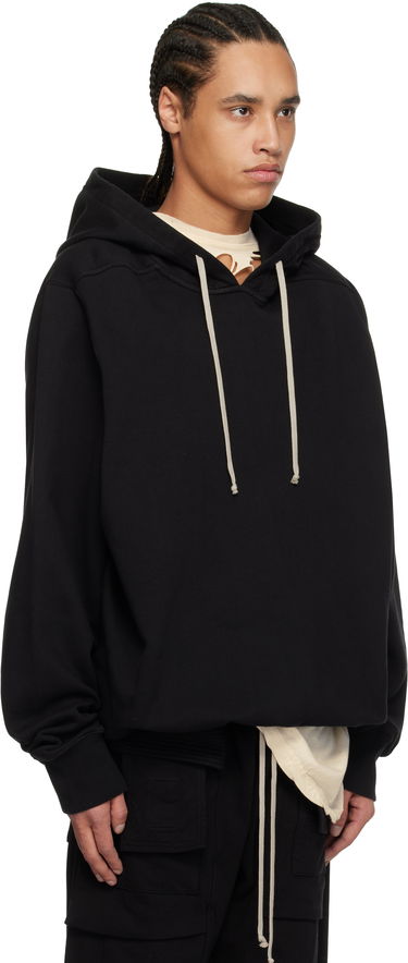 Mikina Rick Owens Rick Owens DRKSHDW Hollywood Oversized Hoodie Čierna | DU01E3262 FP, 1