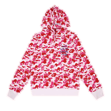 Mikina BAPE x Anti Social Social Club ABC Camo Pullover Hoodie Ružová | 1G23 114 913 PINK, 0