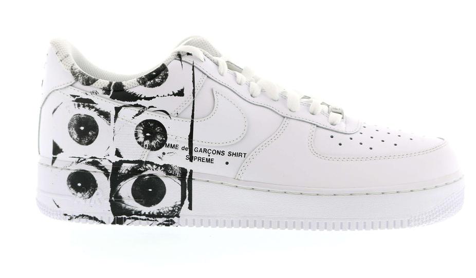 Tenisky a topánky Nike Air Force 1 Low Supreme Comme des Garcons Shirt Biela | 923044-100, 0