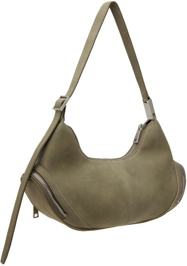 Kabelka OSOI Suede Shoulder Bag Zelené | 24FWB03013120, 2