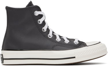 Tenisky a topánky Converse Chuck 70 Heritage Leather High Top Čierna | A09479C, 0
