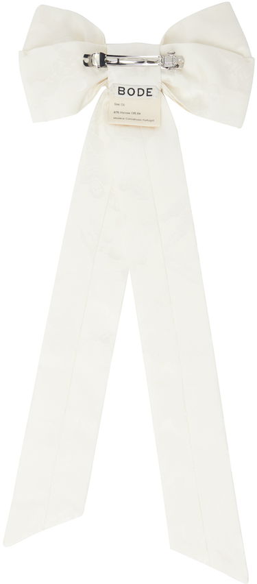 Doplnky Bode Bode Football Jacquard Bow Hair Clip Biela | MRF24AC040, 1