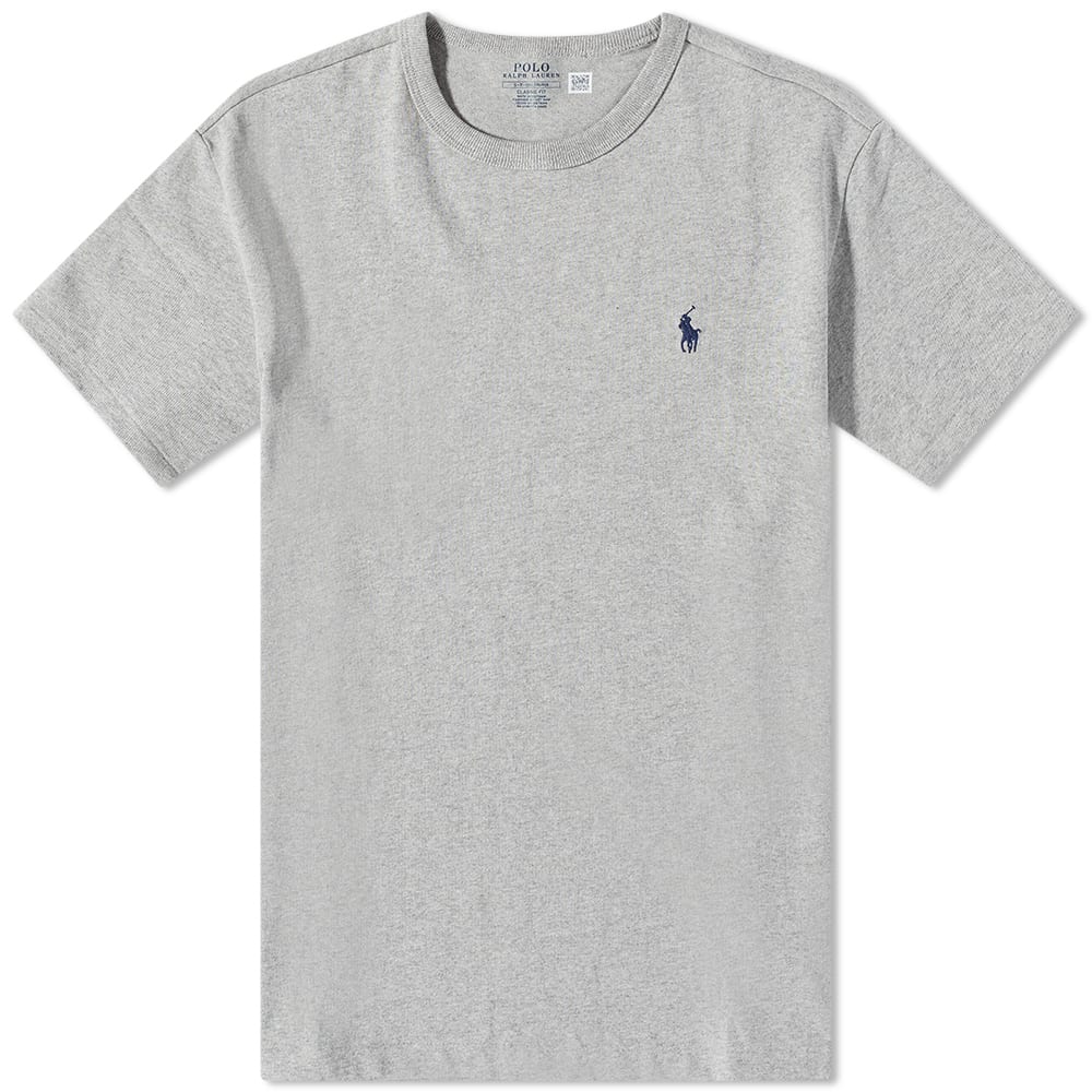 Tričko Polo by Ralph Lauren Heavyweight Tee Šedá | 710811284004, 0