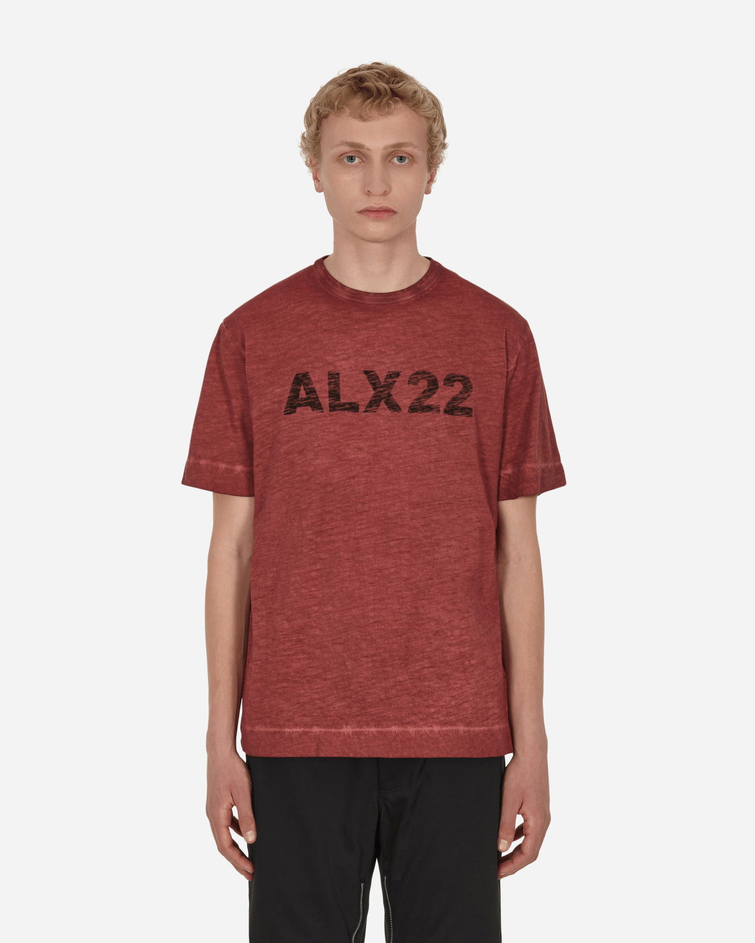 Tričko 1017 ALYX 9SM Exclusive Logo T-Shirt Červená | AXMTS0308FA01 RED0001, 0
