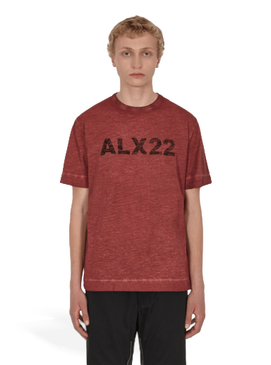 Tričko 1017 ALYX 9SM Exclusive Logo T-Shirt Červená | AXMTS0308FA01 RED0001