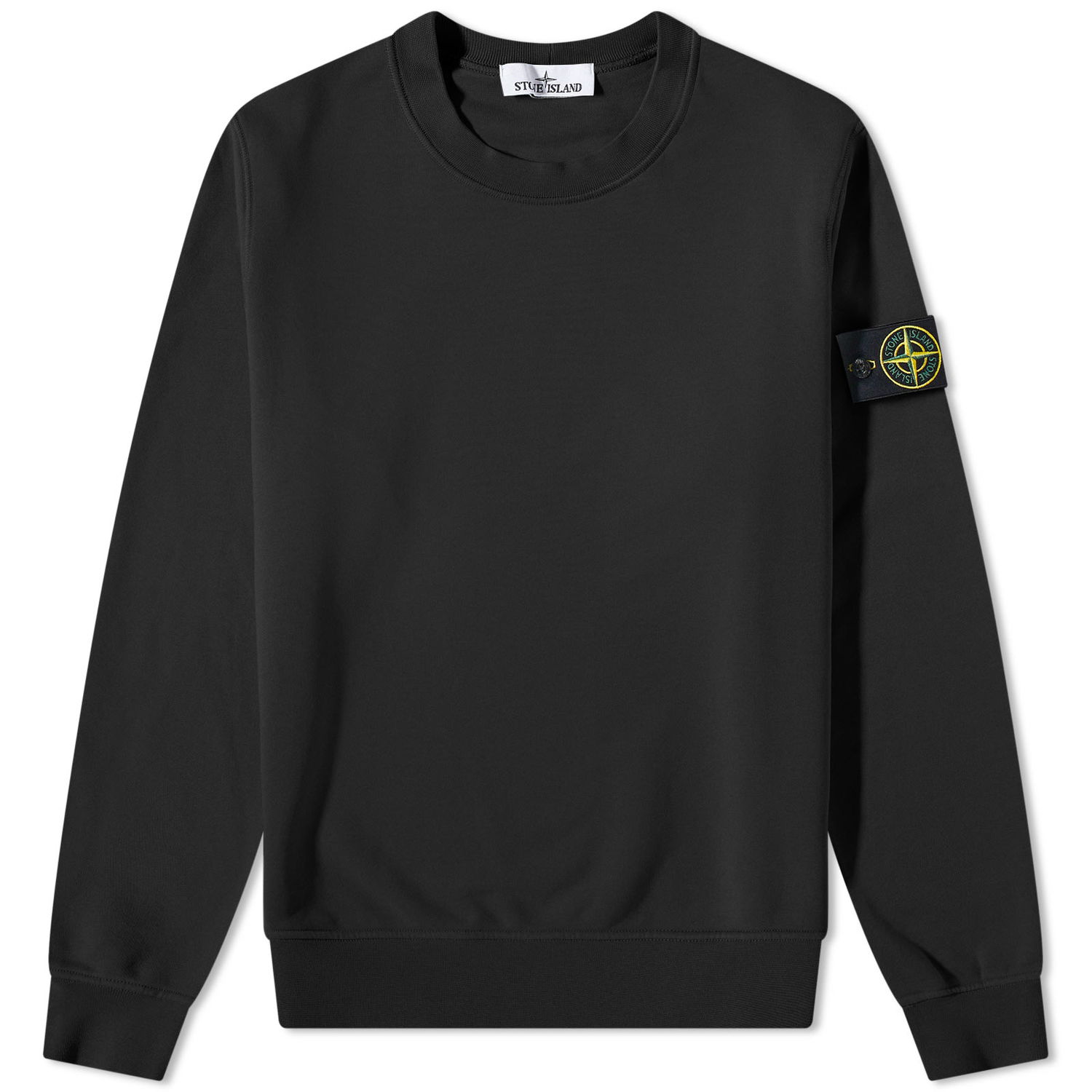 Mikina Stone Island Garment Dyed Crew Neck Sweatshirt Čierna | 101563051-A0029, 0