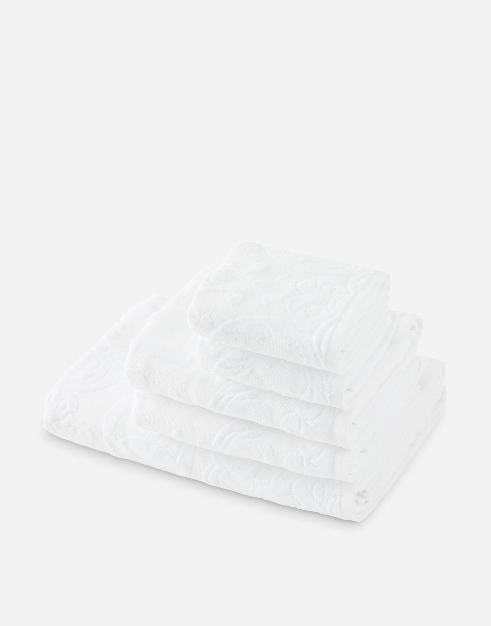 5-Piece Embroidered Cotton Towel Set