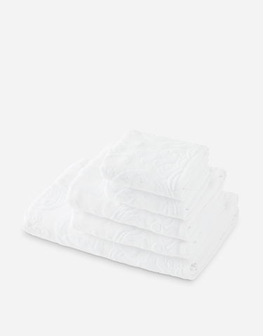 Home decor Dolce & Gabbana 5-Piece Embroidered Cotton Towel Set Biela | TCFS01TCAGBU0011, 0