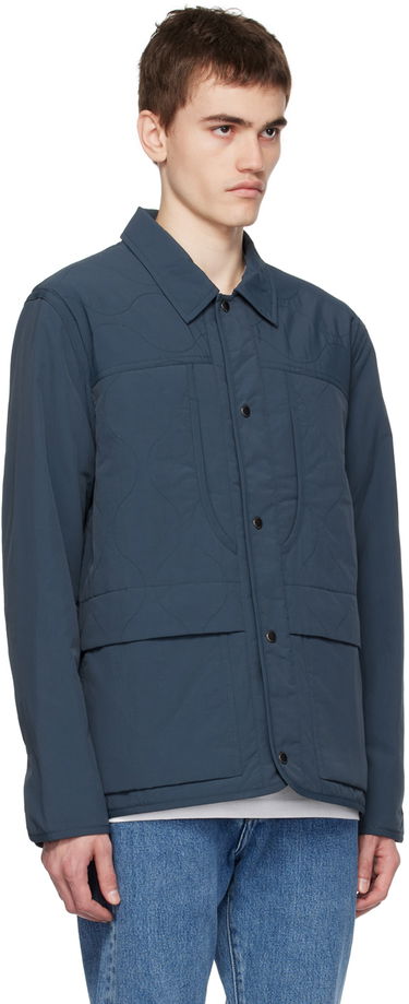 Prešívaná bunda Paul Smith PS Paul Smith Padded Jacket Modrá | M2R-312Y-L21814, 1