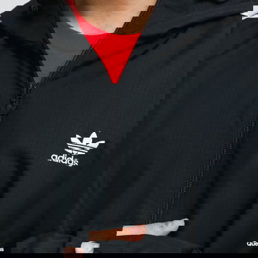 Vetrovka adidas Originals 3 Stripes Windbreaker FZ Čierna | GN3475, 3
