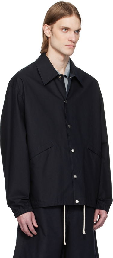 Vetrovka Jil Sander Jil Sander Sportswear Snap Button Jacket Čierna | J47SW0003_J45296, 1