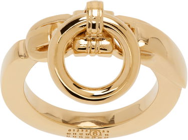 Prsteň Maison Margiela MM6 Maison Margiela Object Trouve Minimal Logo Ring Žltá | SM7UQ0082 P7352, 0