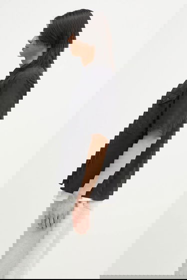 Košeľa C.P. Company Cotton Relaxed Fit Short-Sleeve Classic Collar Shirt Čierna | 18CMSH249A005328G, 1