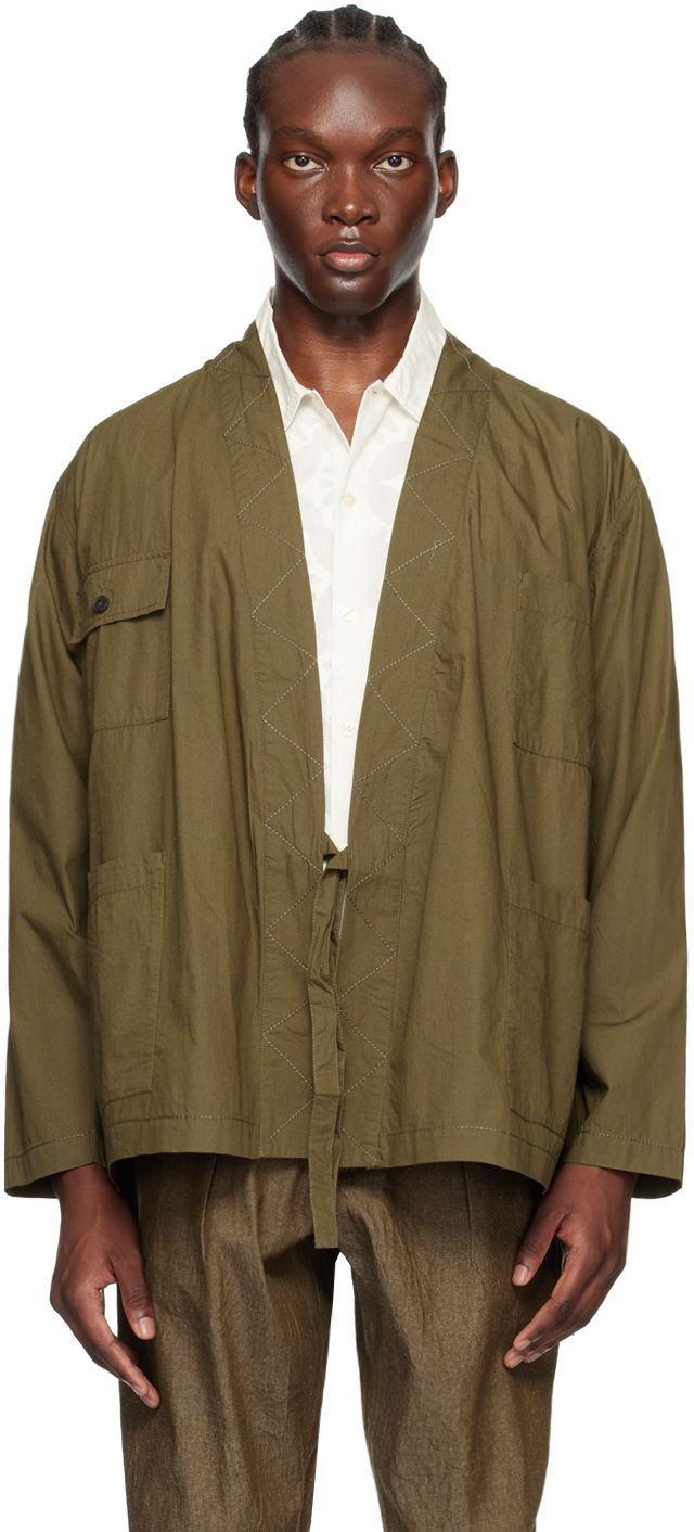 Bunda Universal Works Universal Works Osaka Jacket Zelené | P3014, 0