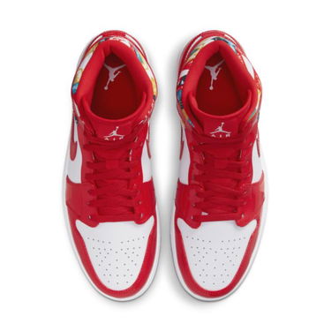 Tenisky a topánky Jordan Air Jordan 1 Mid SE "Barcelona Sweater" Červená | DC7294-600, 2