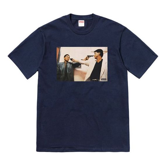 Tričko Supreme Killer Trust Graphic T-Shirt Navy | SUP-FW18-672