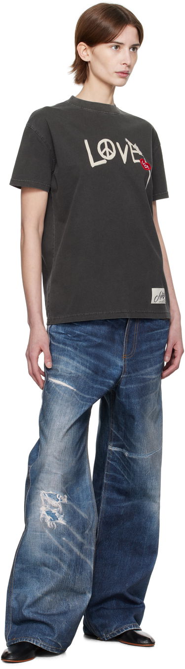 Tričko Andersson Bell Andersson Bell 'Love' Graphic Tee Šedá | atb1252u, 3