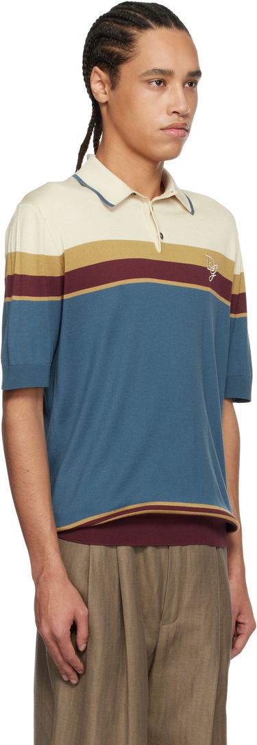 Polo tričko Dolce & Gabbana Dolce&Gabbana Silk Polo with Logo Embroidery Rôznofarebný | GXZ02ZJBSLE, 1