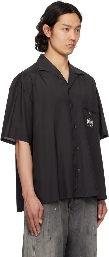 Košeľa Ambush AMBUSH Satin Short Sleeve Shirt Čierna | 12115311, 1