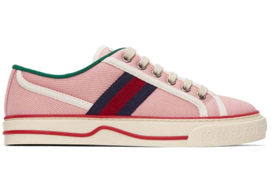 Tenisky a topánky Gucci Tennis 1977 Pink (Women's) Béžová | 634161 GZO30 5874, 0