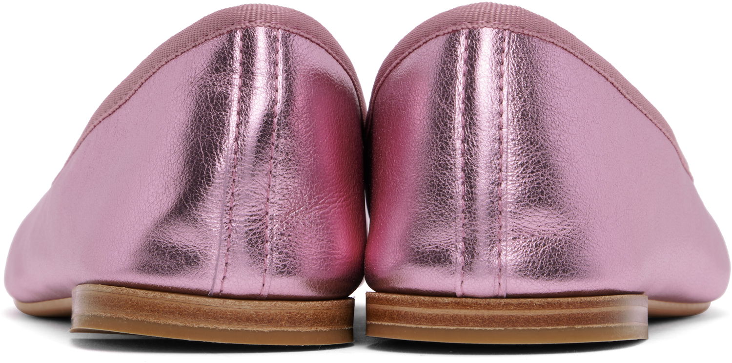Starostlivosť o obuv Repetto Repetto Cendrillon Rubber Sole Ballerina Flats Ružová | V1790VEM, 1