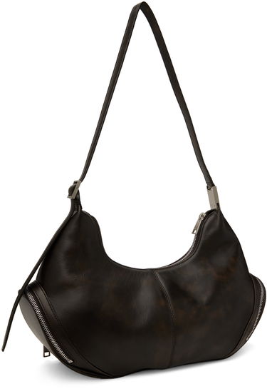 Taška cez rameno OSOI Large Cargo Leather Shoulder Bag Čierna | 24FWB03014107, 2