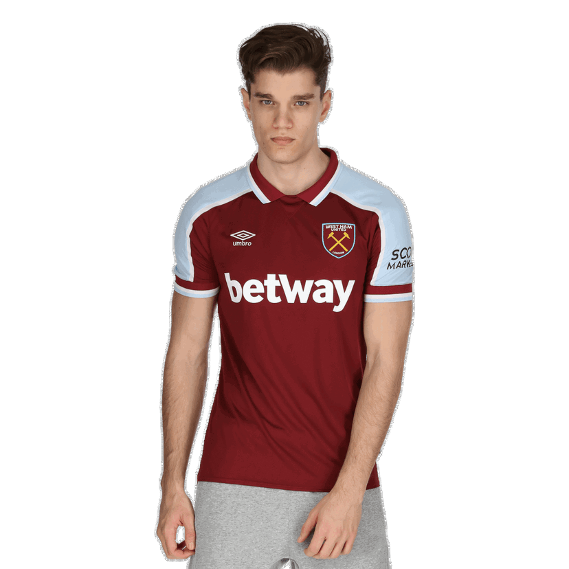 Dres Umbro WEST HAM HOME JERSEY 21/22 Vínová | 94268U-KIT