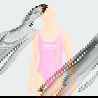 Plavky adidas Performance U-Back One Piece Swimsuit Ružová | JG8482, 1