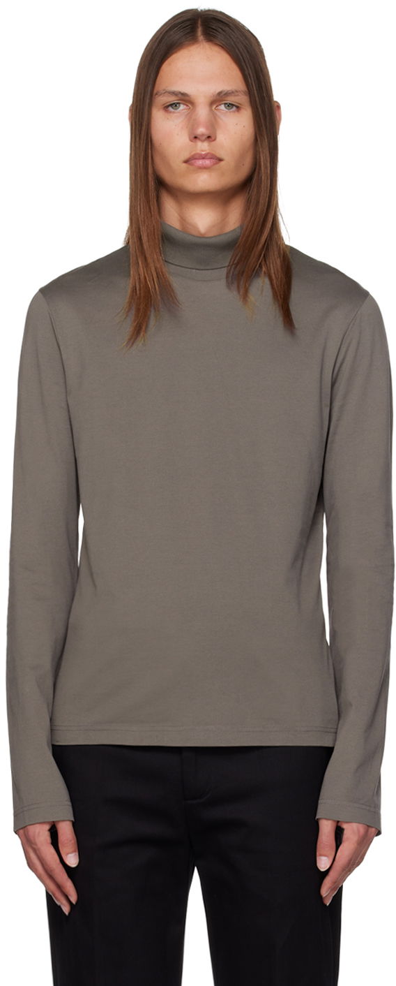 Sveter Acne Studios Long Sleeve Turtleneck Šedá | CL0194-, 0